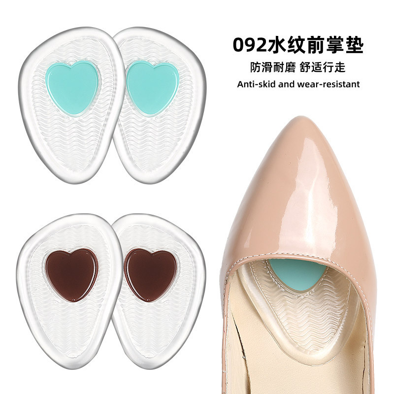 Place an anti-friction foot pad on the front half of the foot details Picture