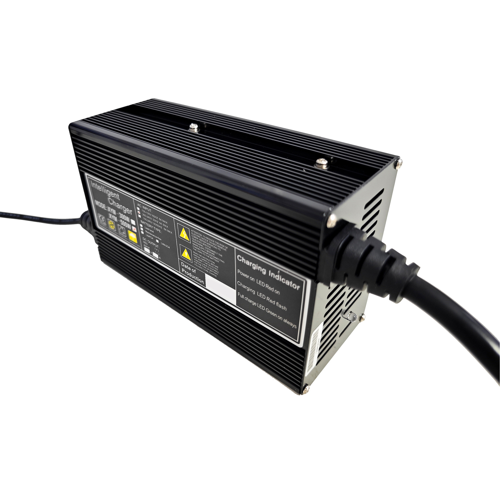 XYM450W 48V6A is specifically designed for lead-acid lithium batteries in mobile industrial robot automatic guided vehicles (AGVs) Specification image