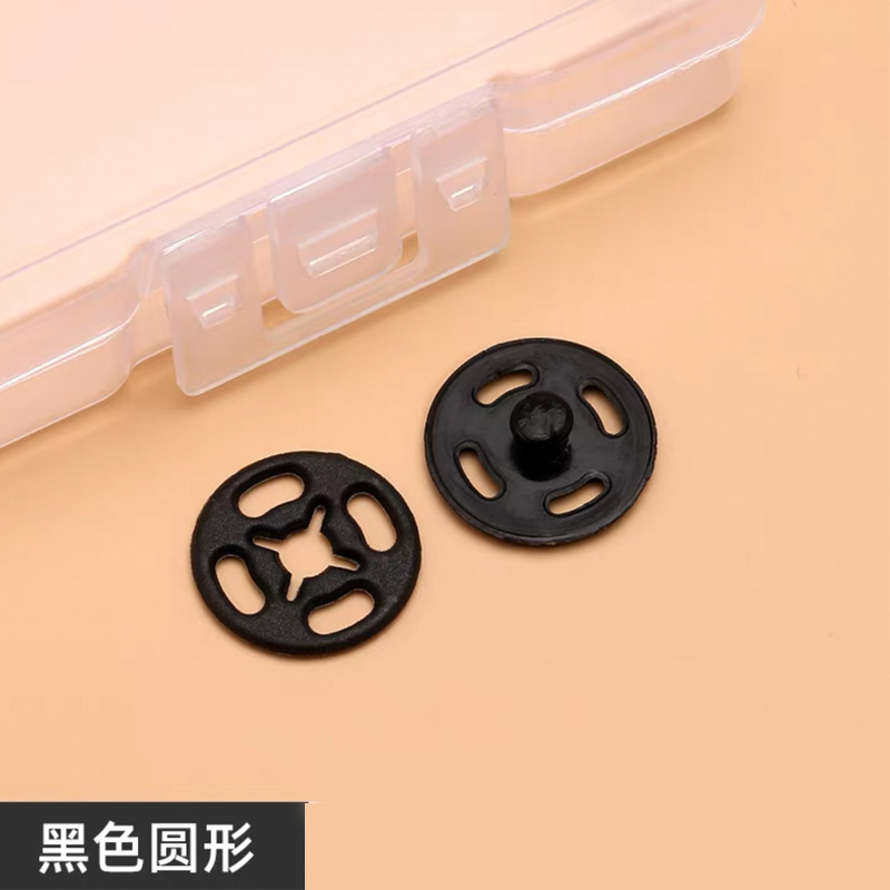 Hidden buttons, transparent anti-leakage buttons, snap baby buttons, invisible mother-and-child buttons, plastic snap buttons for small shirts and clothes details Picture