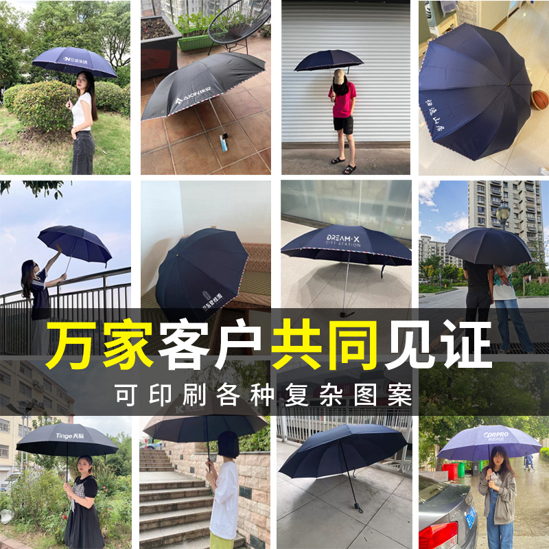 晴雨伞实物图