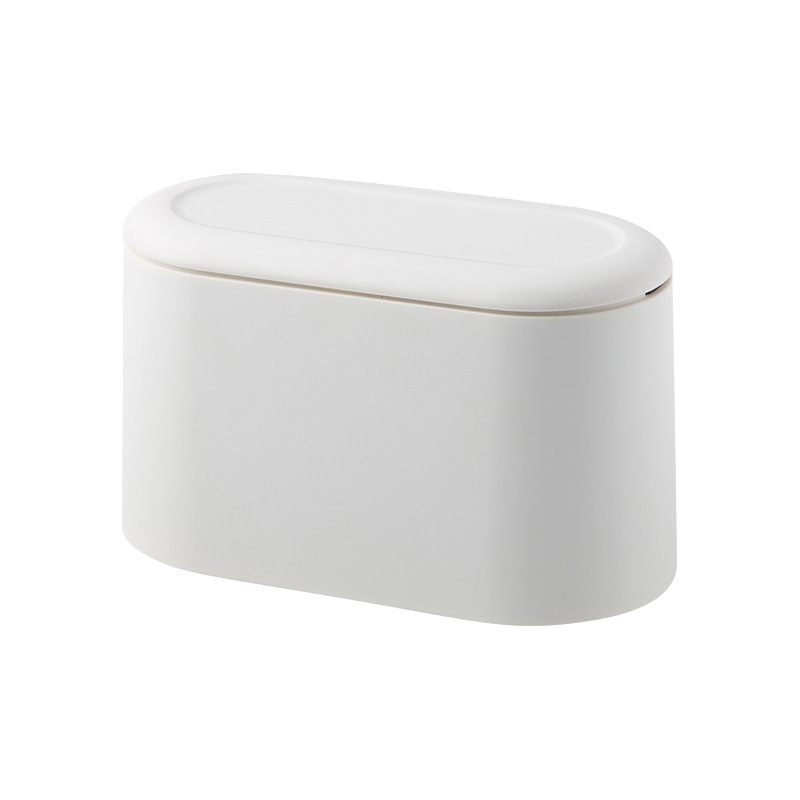 Pop-up lid desktop trash can Application Scenario