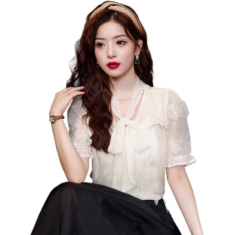 衬衫全棉格子女/上衣缎面/女装衬衫/玉石/上衣女长袖韩系白底实物图