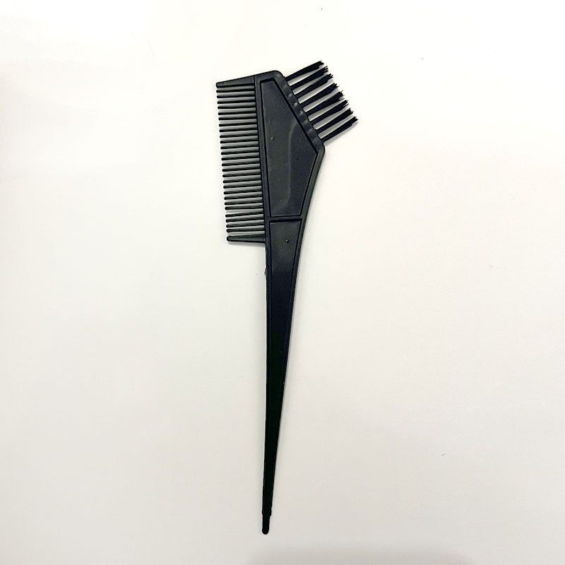 Barbershop Hair Color Comb Oil Treatment Comb Salon Highlight Hair Color Brush Hair Color Tool Flat Brush Black Comb details Picture