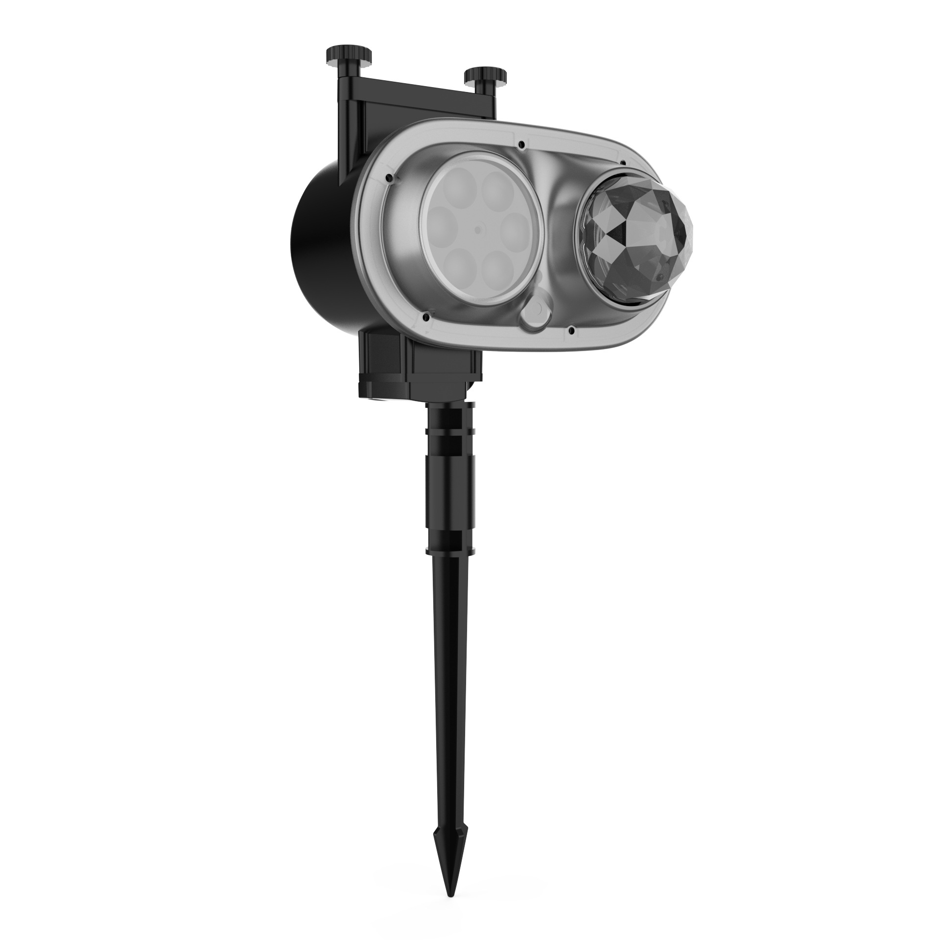 Outdoor double-tube water ripple projection light RGBW16 non-fading film pattern Christmas atmosphere light cross-border bestseller Application Scenario