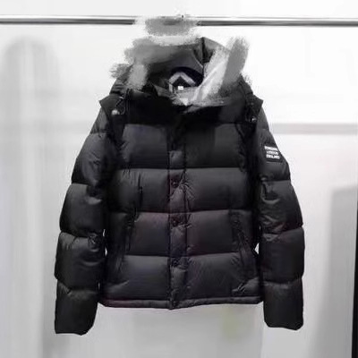 秋冬新款周冬雨款羽绒服女短款白鸭绒情侣装可脱卸宽松外套潮现货