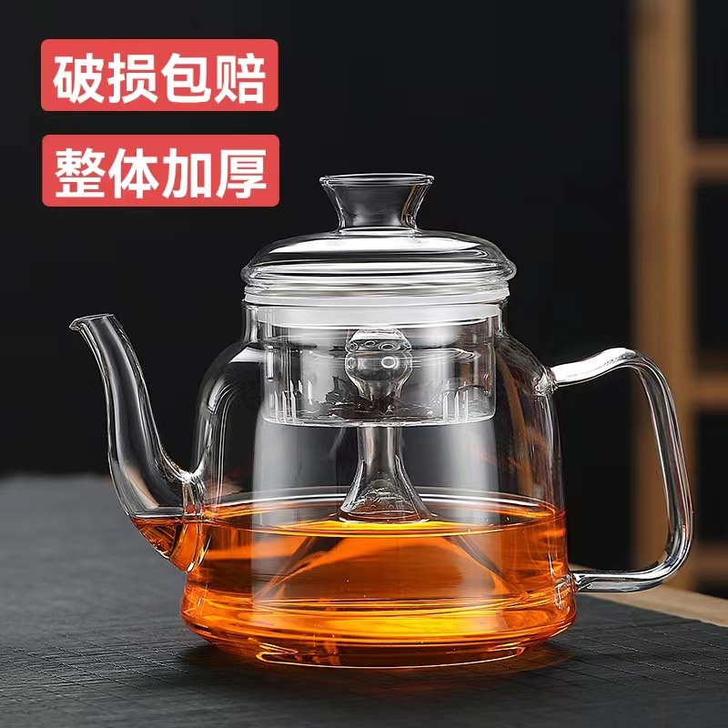 茶壶/陶瓷带盖茶壶/养生壶/电涛炉/陶瓷茶壶大号产品图