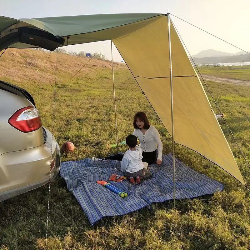 Car side sunshades, rainproof SUVs, side tents, side canopies, outdoor off-road vehicles, self-driving tour vehicle equipment
