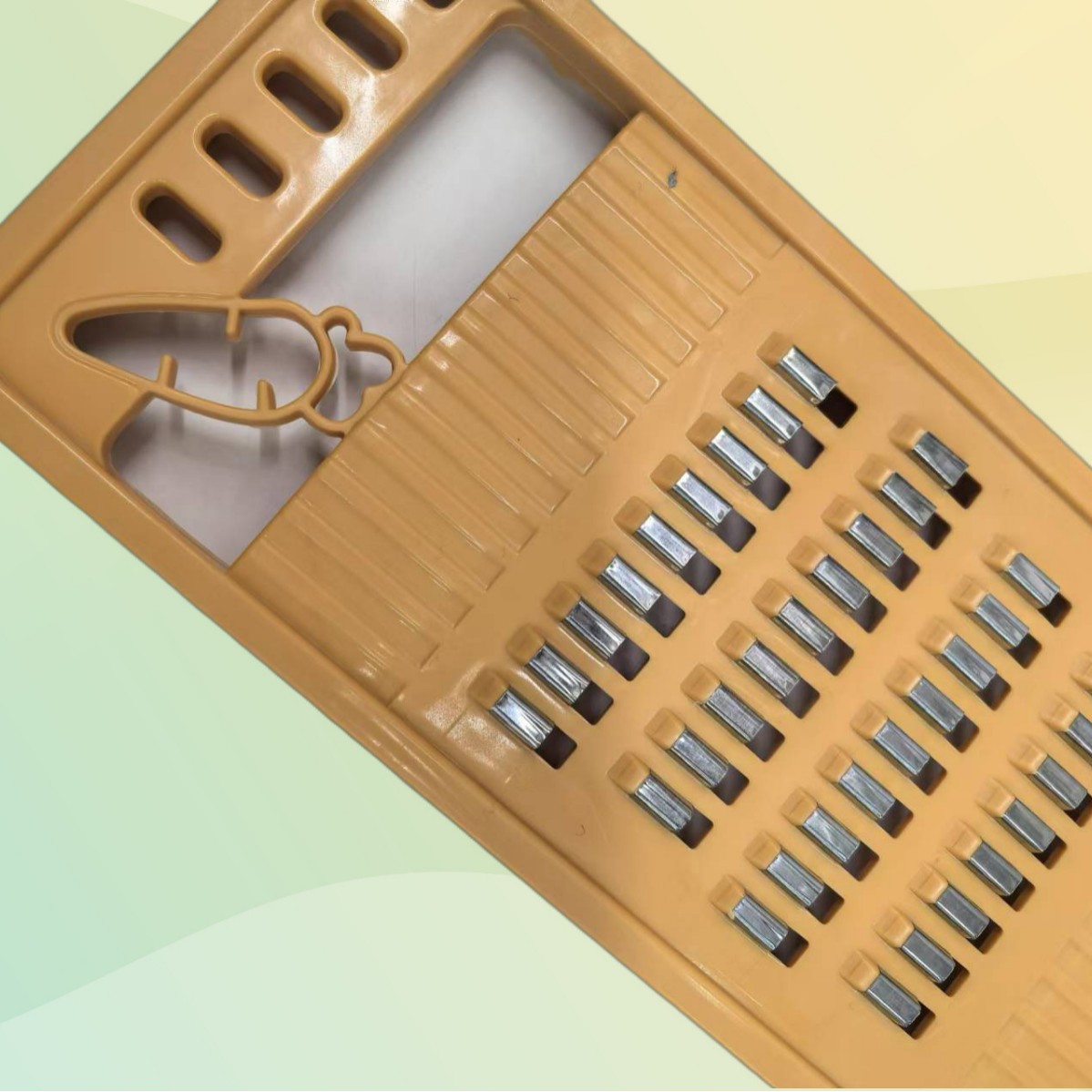 ABS material stainless steel blade vegetable cutter, household extended grater, kitchen vegetable grater full figure