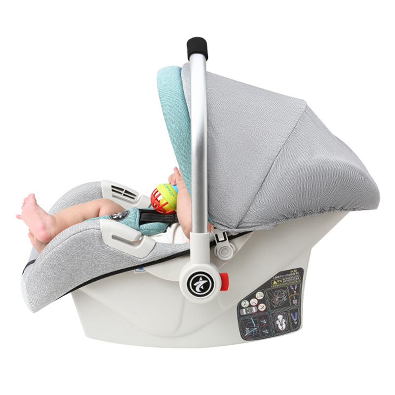 婴儿宝宝汽车用车载可折叠安全座椅儿童提篮新生儿便携式车载摇篮详情图5
