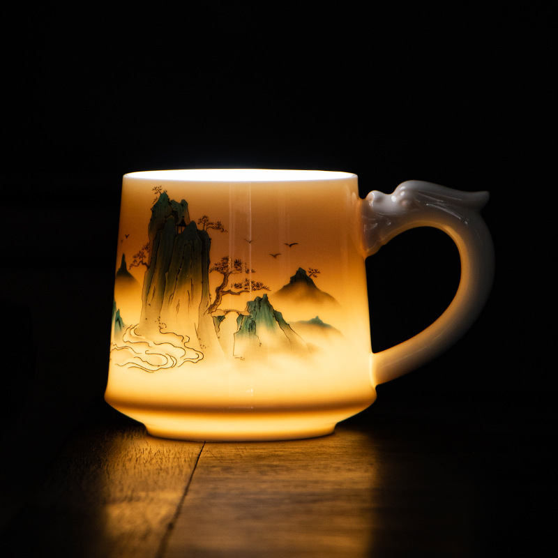 Business gift office cup set with logo printing, practical and high-end. Company and enterprise events, as a gift for clients and employees Application Scenario