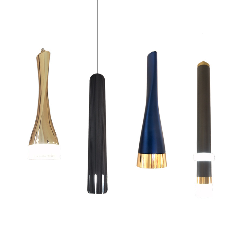 Modern Simple Light Luxury Bedside Chandelier Aisle Light Creative Single Bar Cafe Restaurant Chandelier Small Meal Hanging Application Scenario