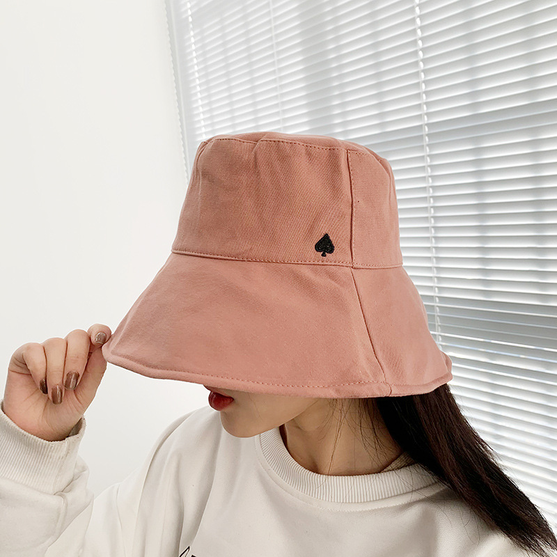 New spring and summer dome-shaped sun protection all-season warp knitted large-brim women's thin Korean-style satin flat-brim fisherman's hat exclusively for supermarkets Application Scenario