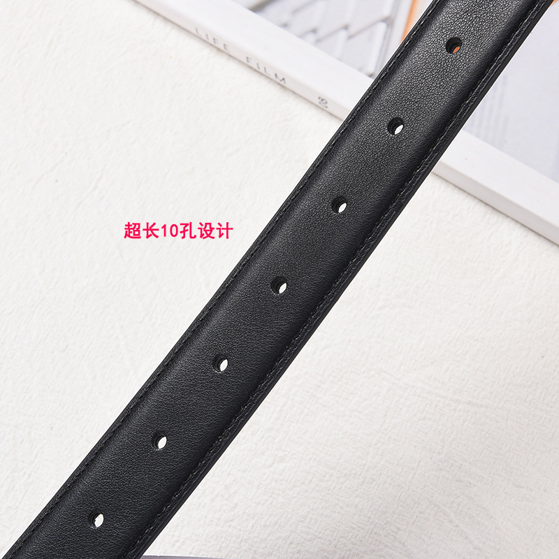 Ladies' belt, ladies' belt, trendy and casual waist seal, women's jeans with a strap chain, women's simple belt, women Application Scenario