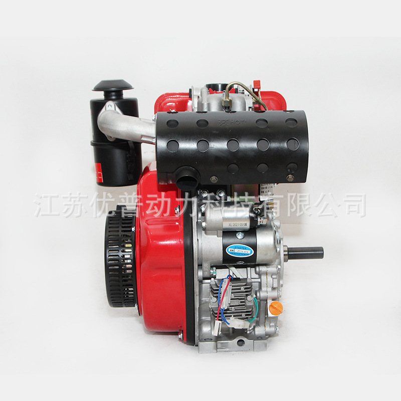 Single-cylinder air-cooled diesel engine, small vertical four-stroke diesel engine, agricultural power machinery 188FAE manufacturer Application Scenario