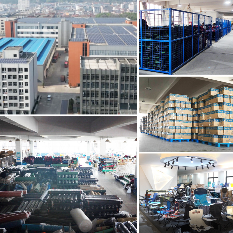 野营折叠桌椅实物图