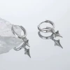 Starlight earrings, a niche men's design with a cold and unique style, are trendy men's ear buckles and a new type of earrings for women and men Application Scenario