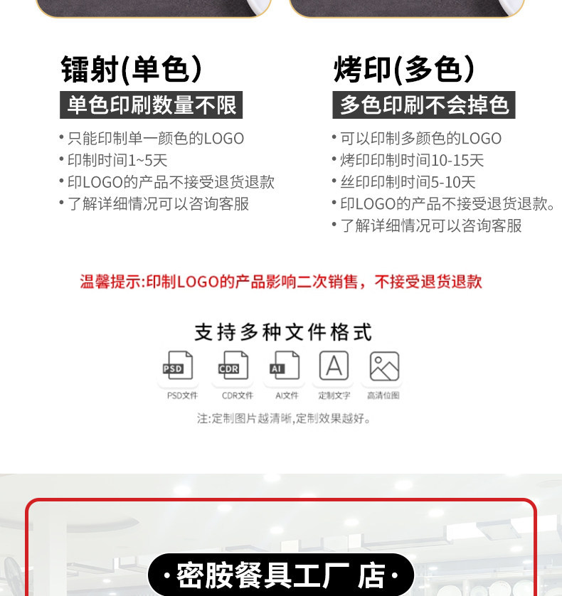 密胺盘子创意白色圆盘牛排餐盘商用圆形平盘蛋糕甜品盘西餐盘菜盘详情15