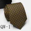 Direct sales from the manufacturer of new casual business formal printed hand-knitted ties for men. Wholesale of polyester men's ties details Picture