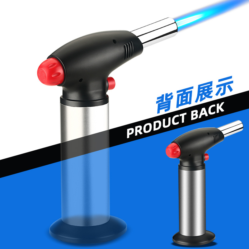 Portable high-temperature spray gun, a perfect outdoor camping and barbecue tool with adjustable firepower in all directions Specification image