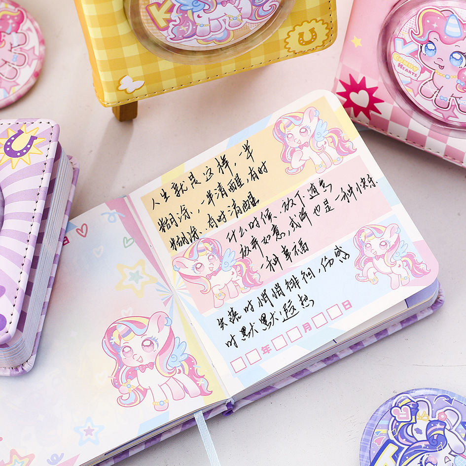 本子/笔记本/笔记本日记本/手账本/72K锁本细节图