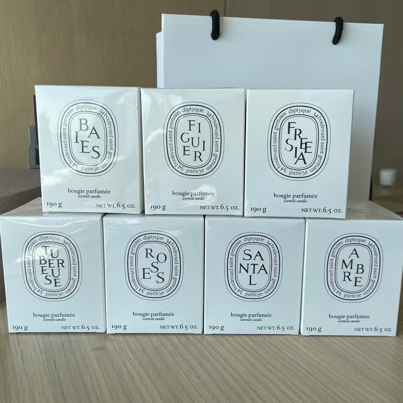 Diptyque蒂普提克香薰蜡烛批发天然植物精油无烟香氛走马灯伴手礼