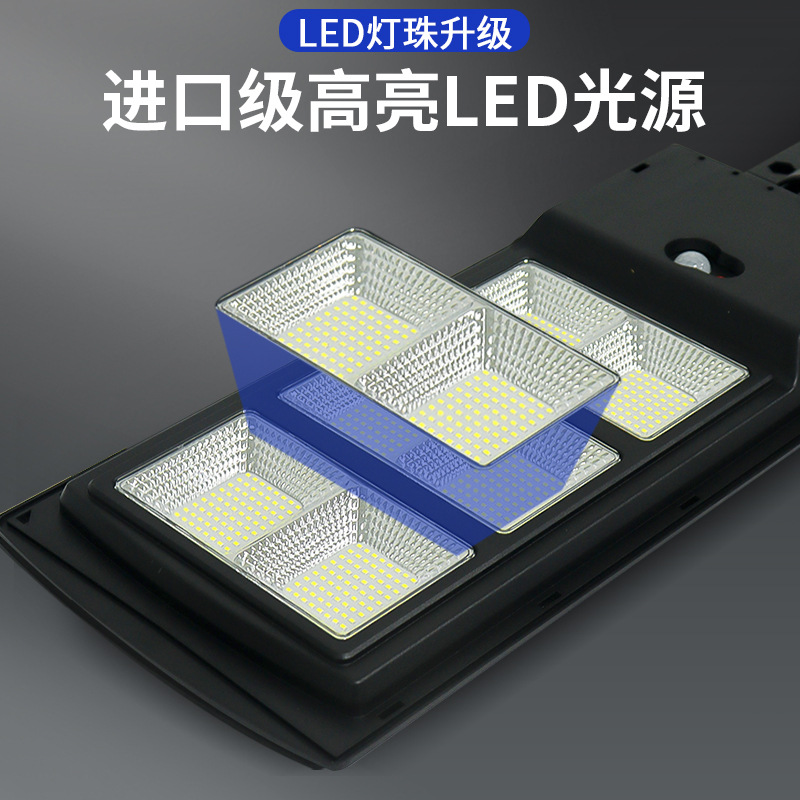 2025 New solar outdoor lamps, household courtyard lamps, rural yard lighting lamps, outdoor waterproof sensor street lamps Specification image