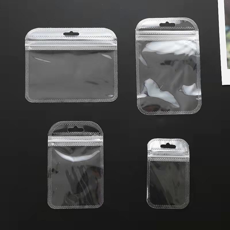 Transparent Clavicle Bag Thickened Jewelry Nail Fish Hook Bag High Definition Ziplock Bag Yin Yang Pearl Bone Bag In Stock Application Scenario