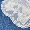 Embroidered butterfly transparent mesh collar clothing accessories Specification image