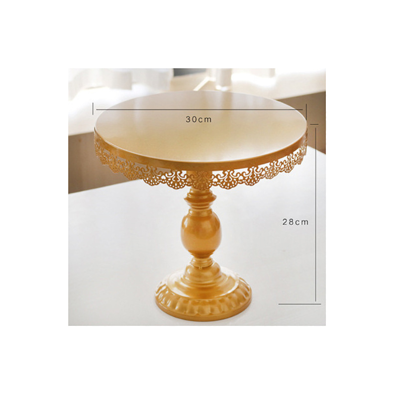 European Iron Cake Rack Set Wedding Decoration Dessert Shop Dessert Rack Cocktail Party Props Cake Plate Item Picture