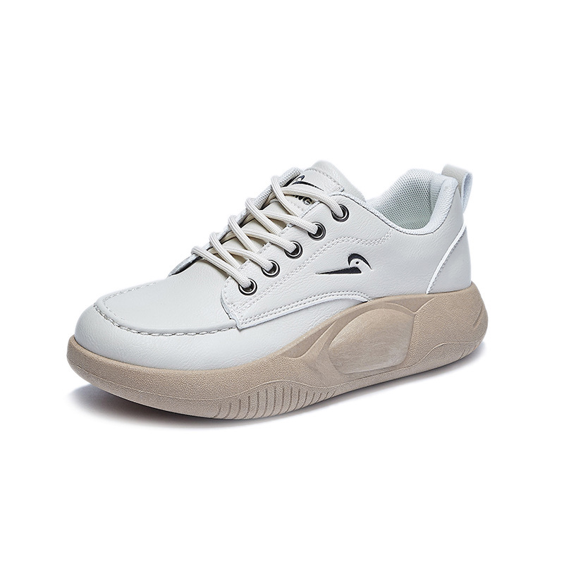2023 spring new Korean version of small white shoes female ins students casual street shooting shoes female thick soles increase women's shoes Q210 Item Picture