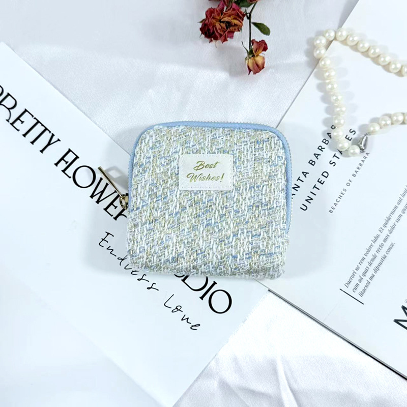 Venta directa de fábrica portátil de seis capas borla joyería bolsa de almacenamiento cristal perla mano cadena viaje bolsa de joyería en stock al por mayor pic 21