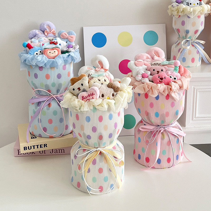 国潮花束香皂永生花成品礼物教师节送装饰迷你仿真的摆件diy材料礼品