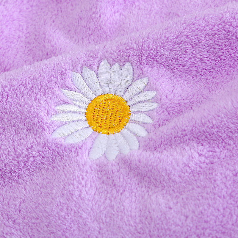 【 Chi Jia 】 High-density Coral Fleece colorful Large Towel, soft and absorbent gift, warp knitted and trimmed edge manufacturer wholesale bath towel Specification image