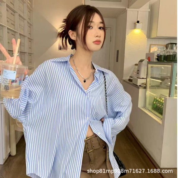 衬衫女/衬衫全棉格子女/上衣桑蚕丝/衬衫/衬衫女长袖百搭产品图
