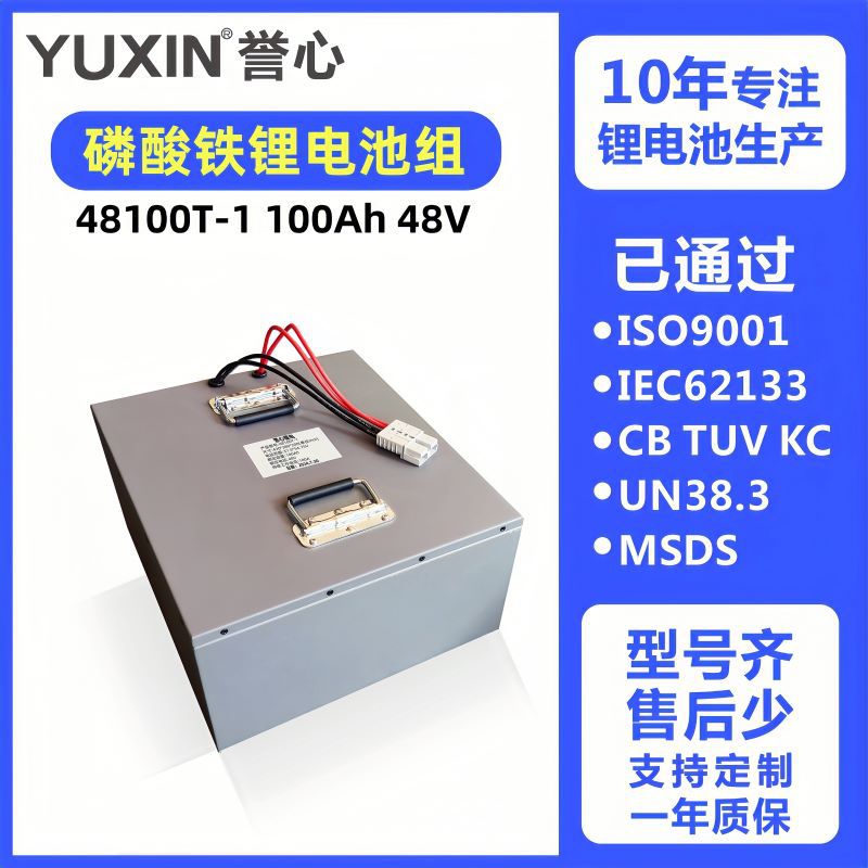 磷酸铁锂电池48V100AH储能电池房车基站照明电动船模大容量电池组