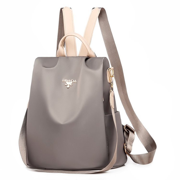 Multi-functional backpack for women 2024, versatile and dual-purpose, water-resistant and anti-theft bag, large-capacity nylon schoolbag Application Scenario