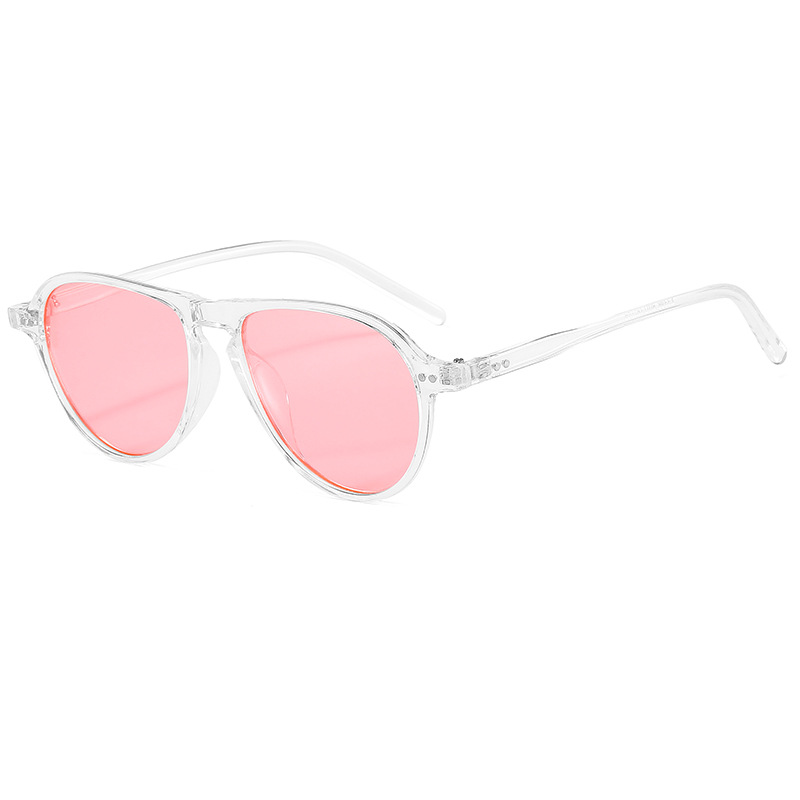 New men's custom-made round sunglasses, trendy and personalized, unisex 3396 cross-border retro sunglasses Item Picture
