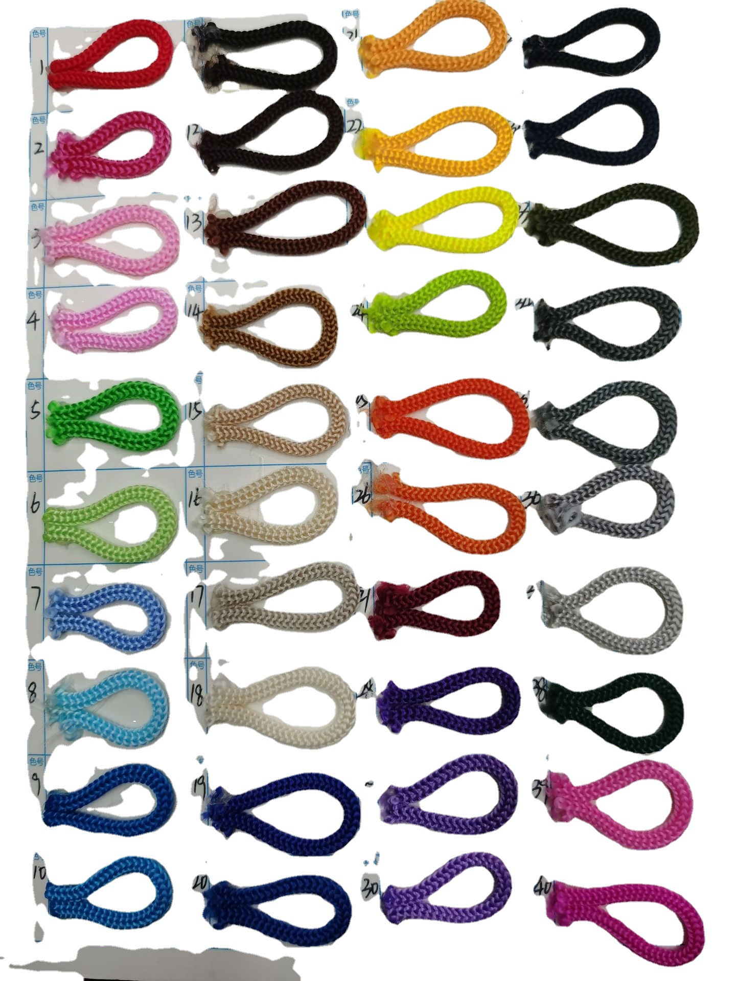 厂家直售1800D礼品包装袋专用绳子丙纶绳PP绳熟丝雨衣草帽绳黑色详情图4