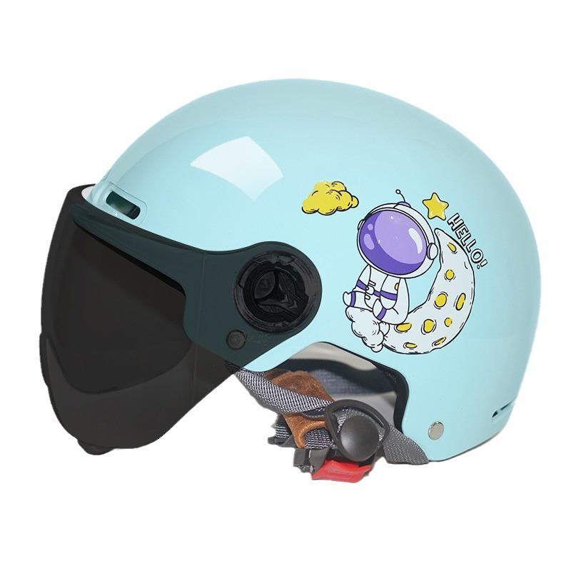 Children's safety helmet 6 to 12 years old 3c certified boys and girls electric car hat children baby four seasons universal Item Picture