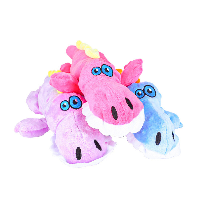 Dog plush toy Sound dog interactive toy bite resistance teeth training and boredom interactive dog toy hair replacement Specification drawing