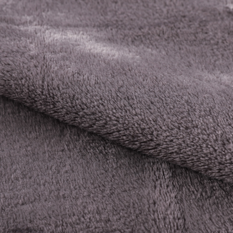 Cross Border Plain Blanket Coral Flannel Coral Flannel Cut Flannel Double Printed Leisure Car Blanket Specification drawing