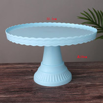 Tall cake pan European white table