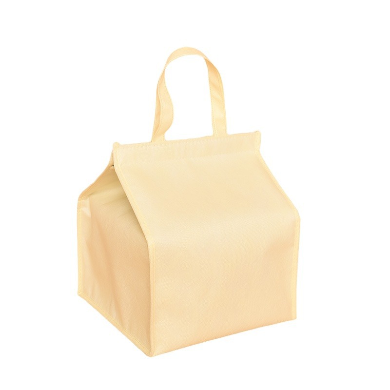 Non-woven fabric barbecue milk tea takeout insulation bags, aluminum foil cold and hot fresh food refrigeration ice packs, preservation cake insulation bags Item Picture