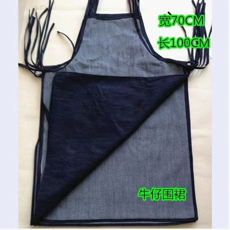 Adult denim aprons, labor protection work aprons, wear-resistant thickened electric welding industrial canvas aprons, work clothes, protective clothing Application Scenario