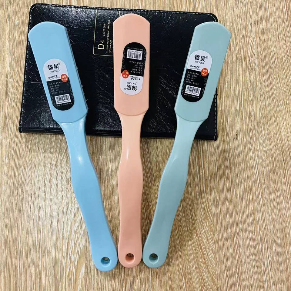 0814 Shoe brush, soft bristle shoe brush, cleaning brush, long-handled shoe brush, Nordic clothing brush, plastic brush, one yuan, two yuan, general merchandise Item Picture