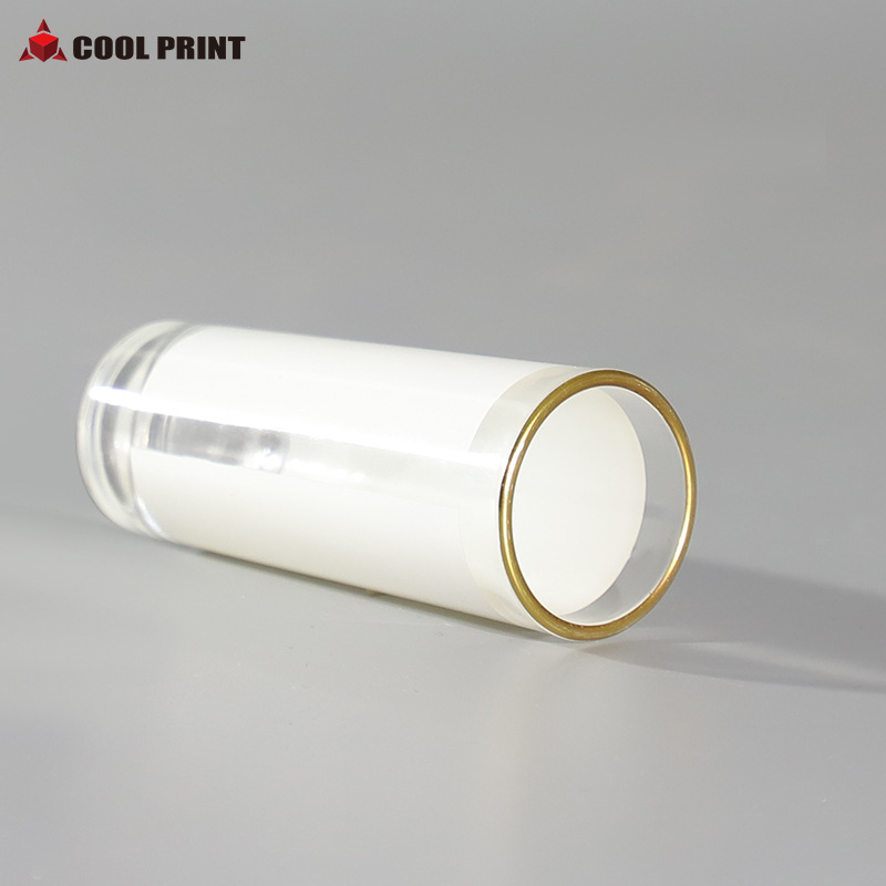 Heat transfer printed 3oz transparent small glass wine glasses, creative craft beer cups, high-end gifts Specification image