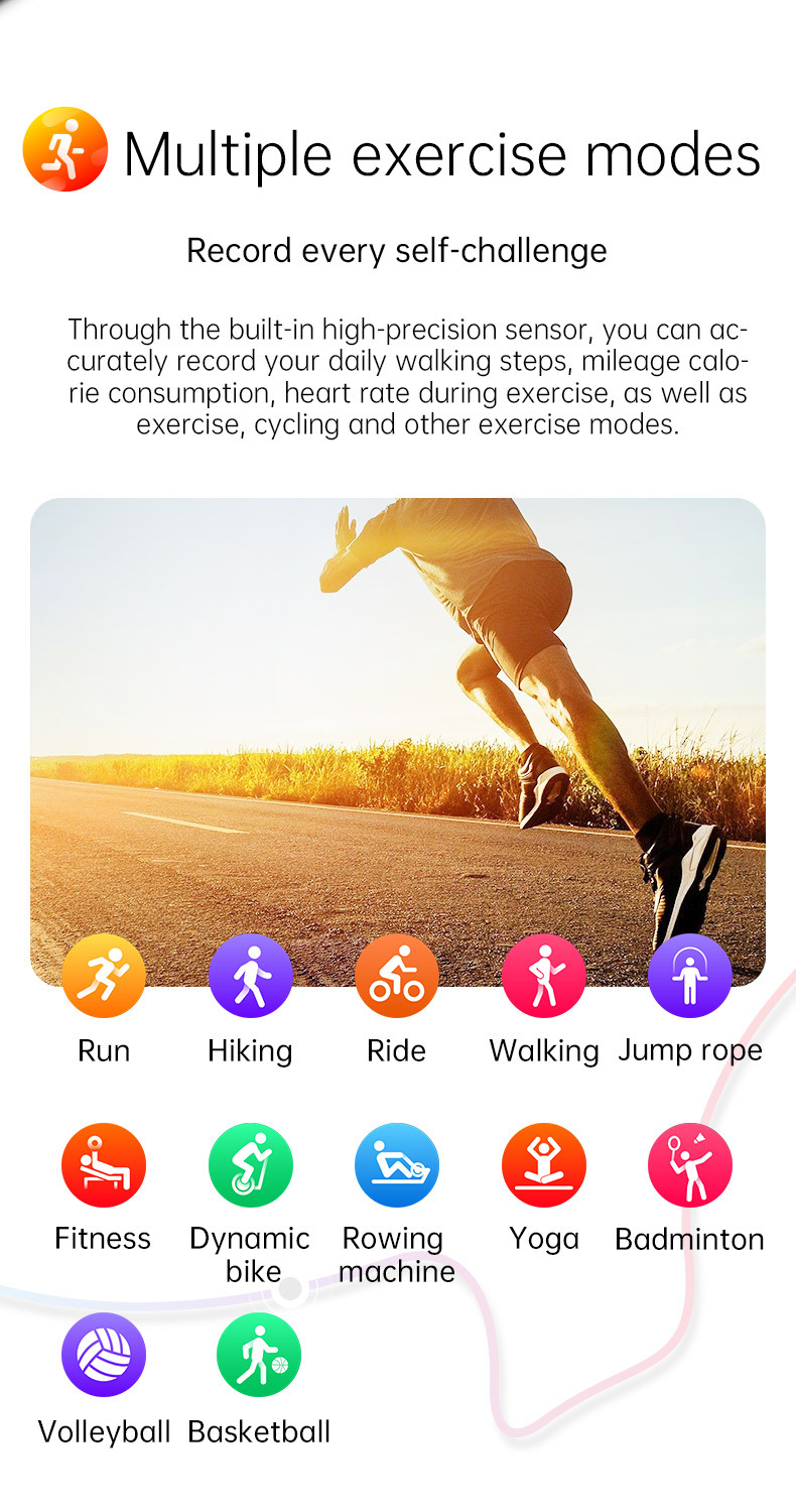 1.6inch金属CES睡眠心率血压血氧HRV压力尿酸血糖ECG心电通话手表详情29