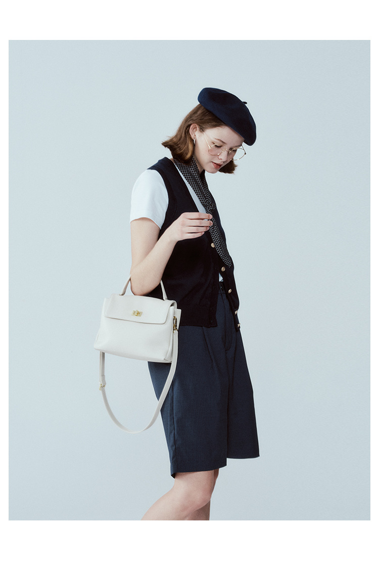 2025春夏新款头层牛皮通勤手提单肩复古简约大容量女包箱包皮具男士包袋详情8