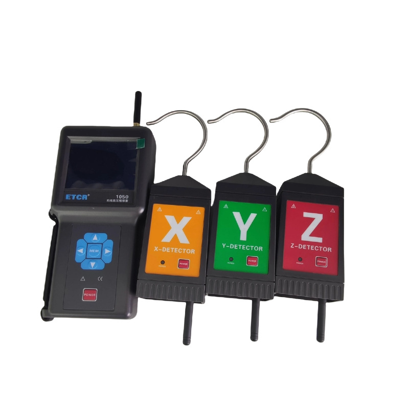 The ETCR1050 talking wireless high-voltage phase sequence tester enables non-contact measurement of high and low voltage core phase and frequency Item Picture