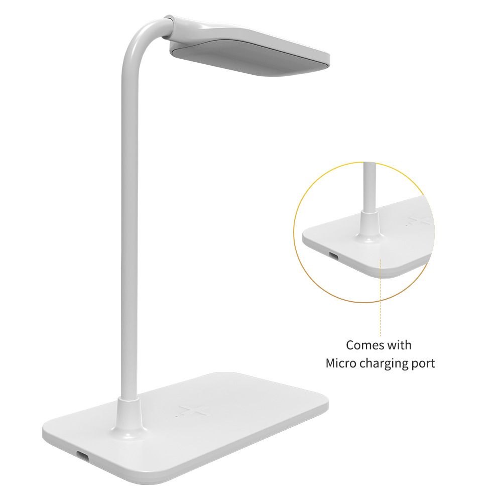 New cross-border LED study desk lamp, wireless charging lamp, desk lamp, bedroom night light, eye-protecting office desk lamp Specification image